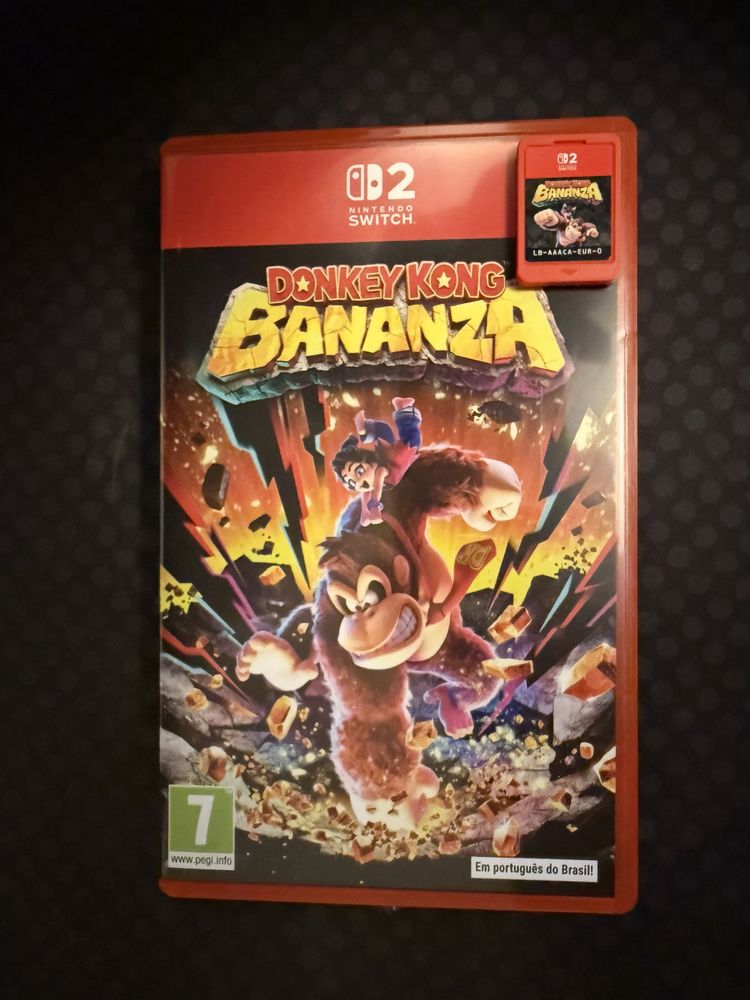 Donkey kong bananza switch 2
