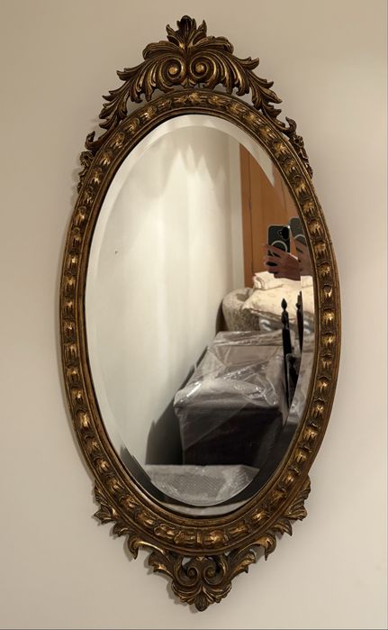 Espelho Vintage Dourado