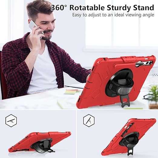 Etui GRALIFCARE do Samsung Galaxy Tab S9 FE Plus, SM-X610, SM-X616