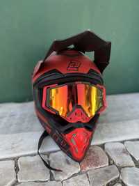 Capacete e Botas FOX Comp 5 Nr-41