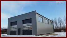 Konstrukcja stalowa. 12x18x6 m. Producent. Warsztat. Magazyn.