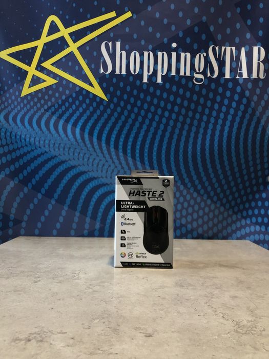 Мишка HyperX Pulsefire Haste 2 Wireless Black/White •Нова!