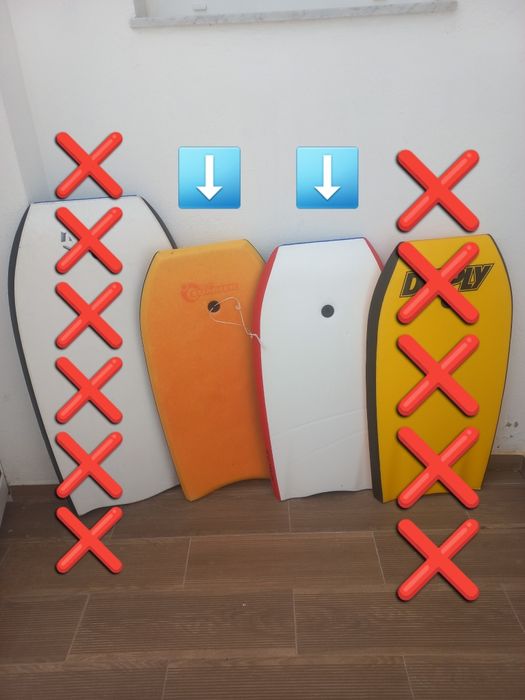 Pranchas Bodyboard para o verão