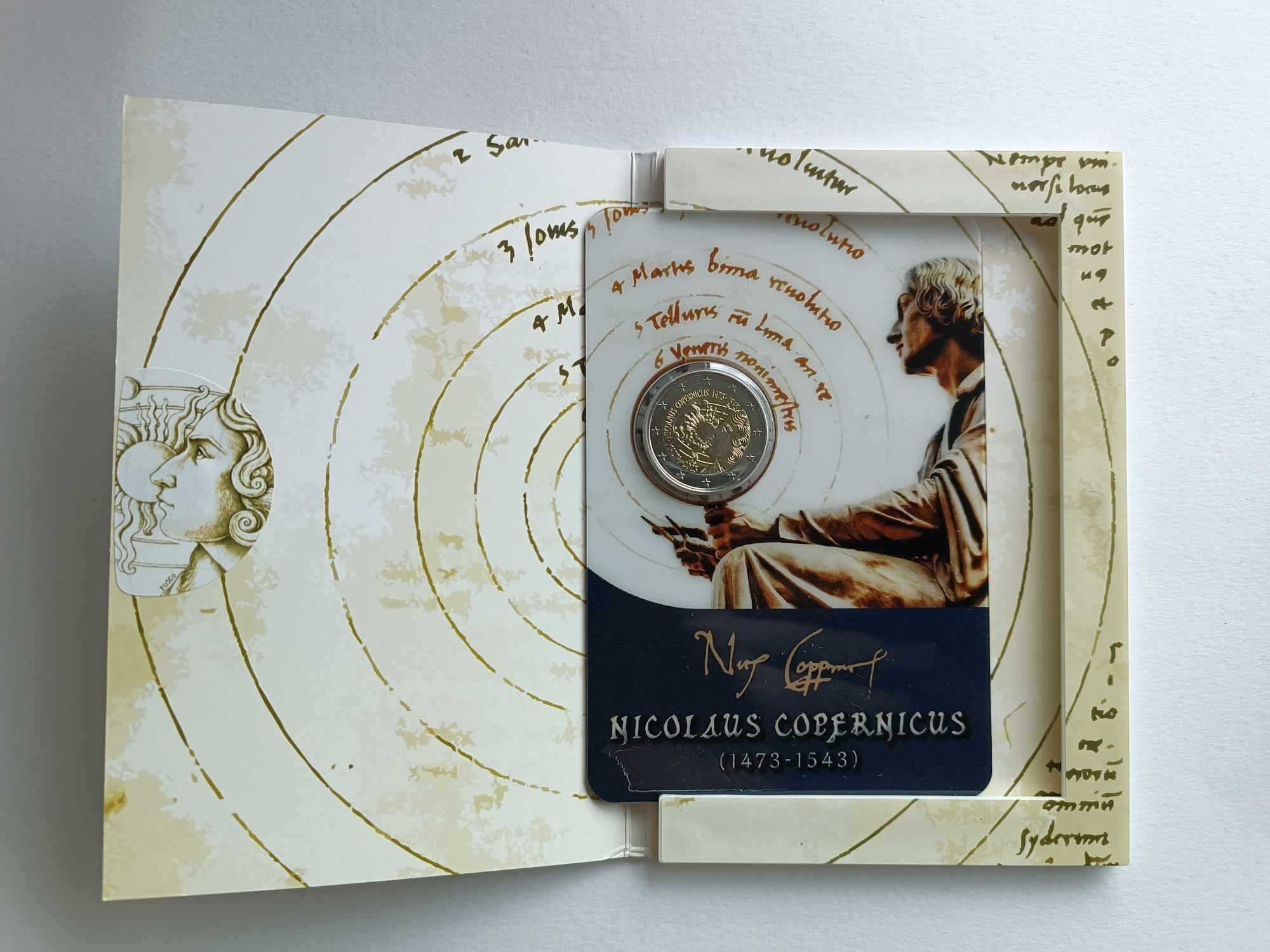 2€ Malta ( Coincard ) Copernicus e Napoleão