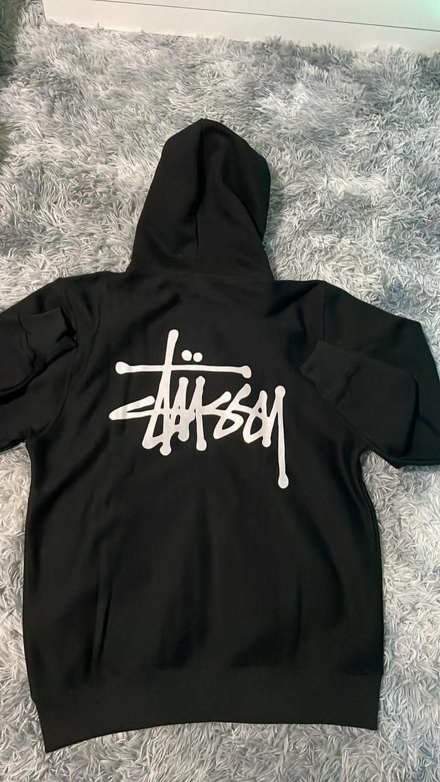 Casaco preto Stüssy