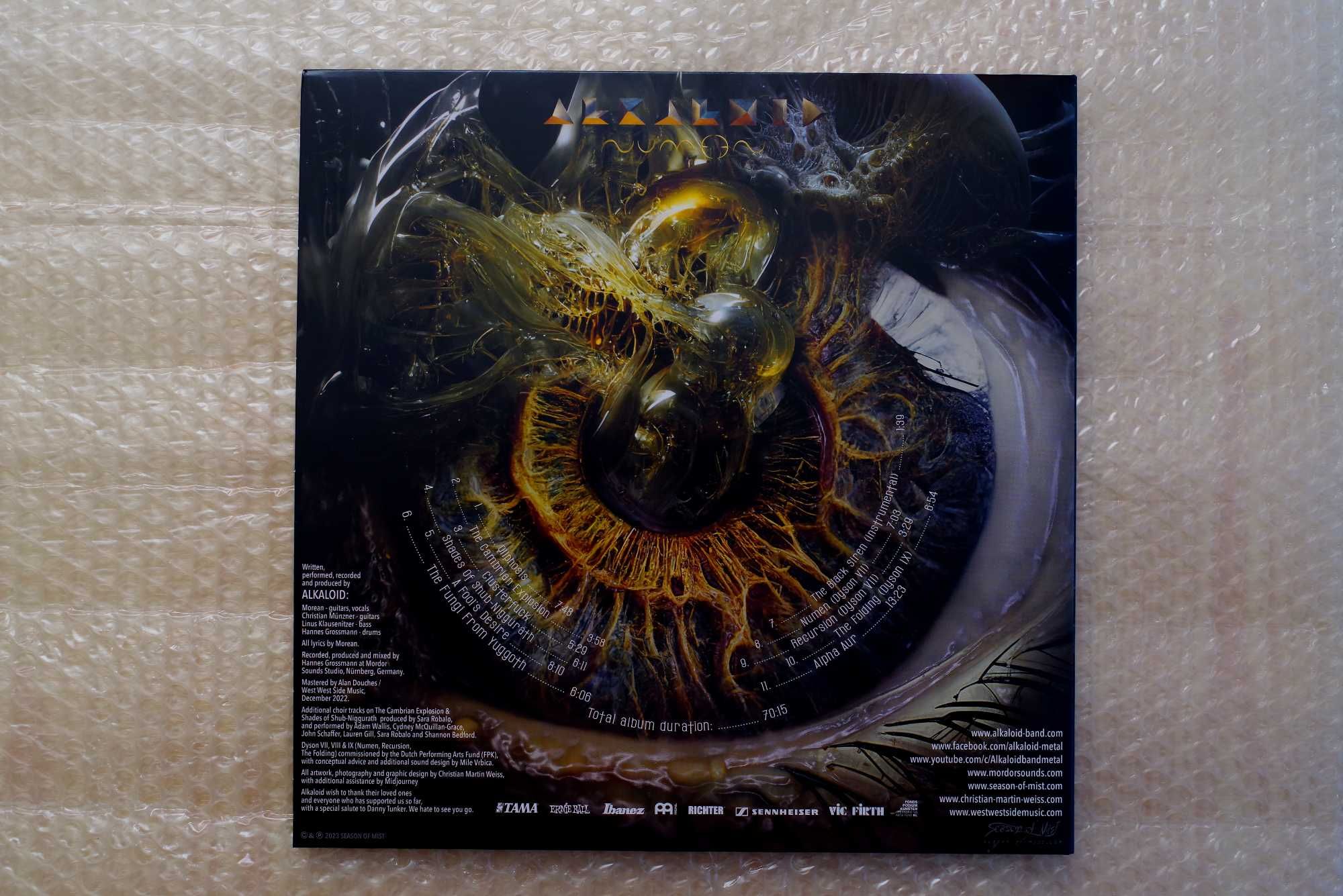 Alkaloid - "Numen". KOLOROWY winyl 2LP