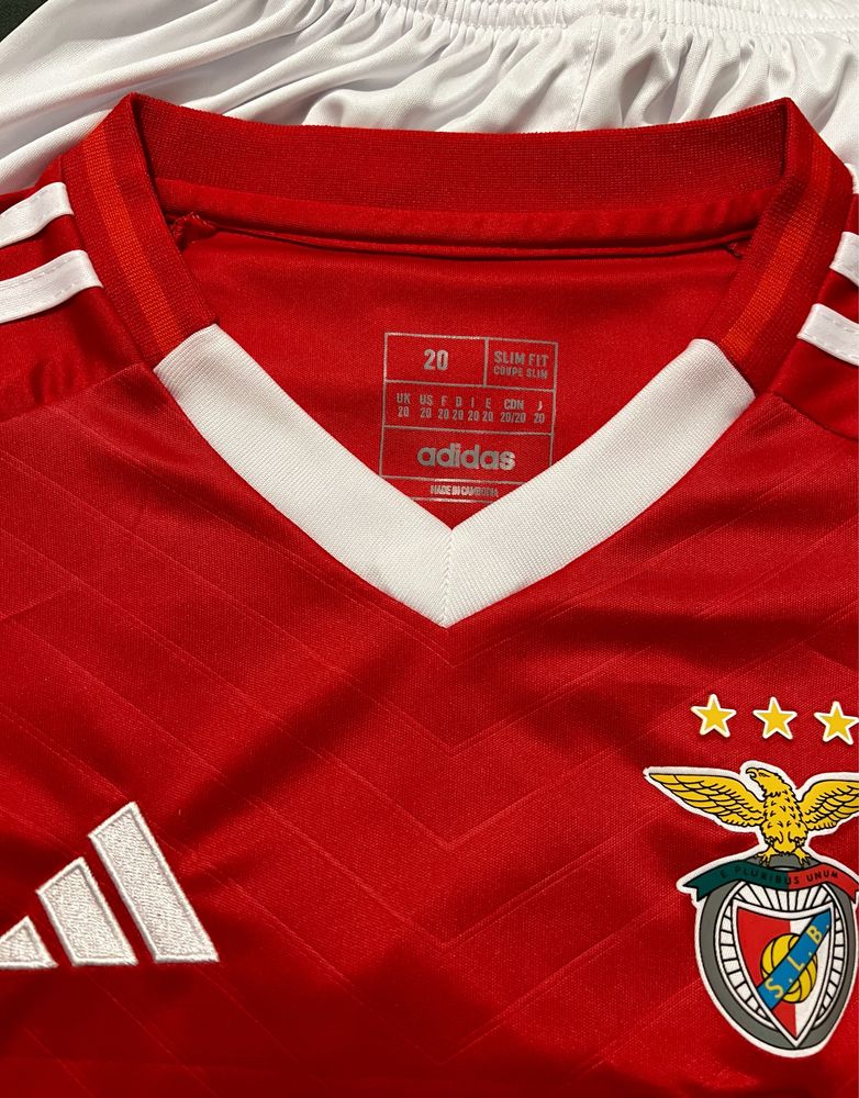 Equipamento SL Benfica Criança T20