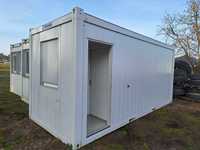 Kontener budowlany sanitarny WC WZOROWY STAN !!! Containex 6x2.5m