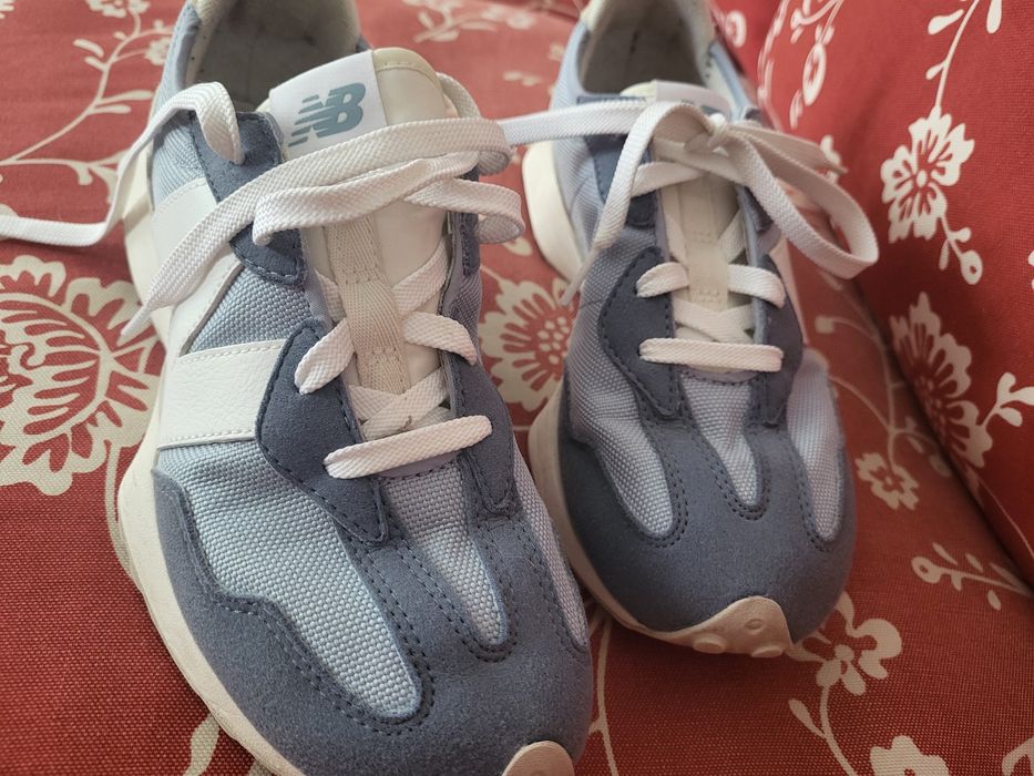 Buty New Balance, GS327FH, niebieskie rozmiar 38