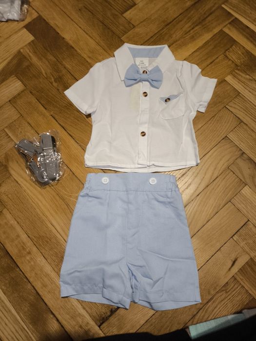 Koszula z krótkim rękawem i spodenki dziecięce