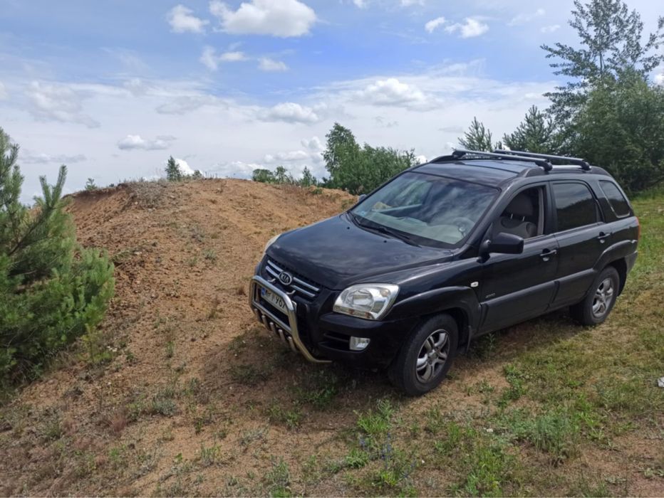 Kia Sportage 2005, 2.7 V6, benzyna + gaz, full opcja