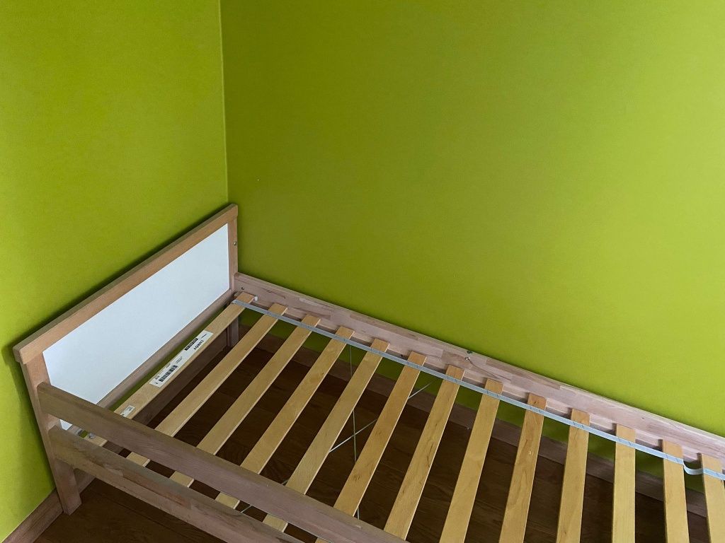 Łóżko dziecięce Luroy plus materac lateksowy  vyssa. IKEA