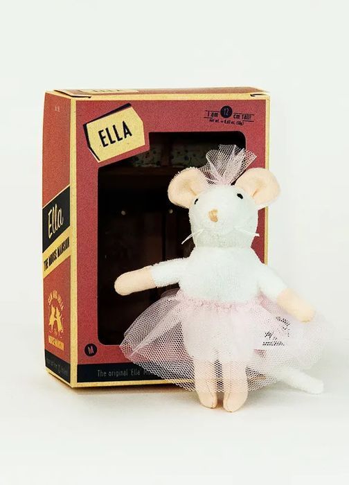 Mysi Domek maskotka Ella baletnica 12 cm idealna jako prezent