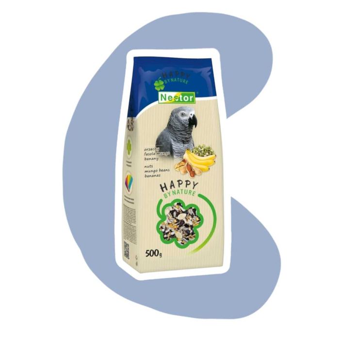 Nestor Premium by Nature Duże Papugi 500g dla dużych papug