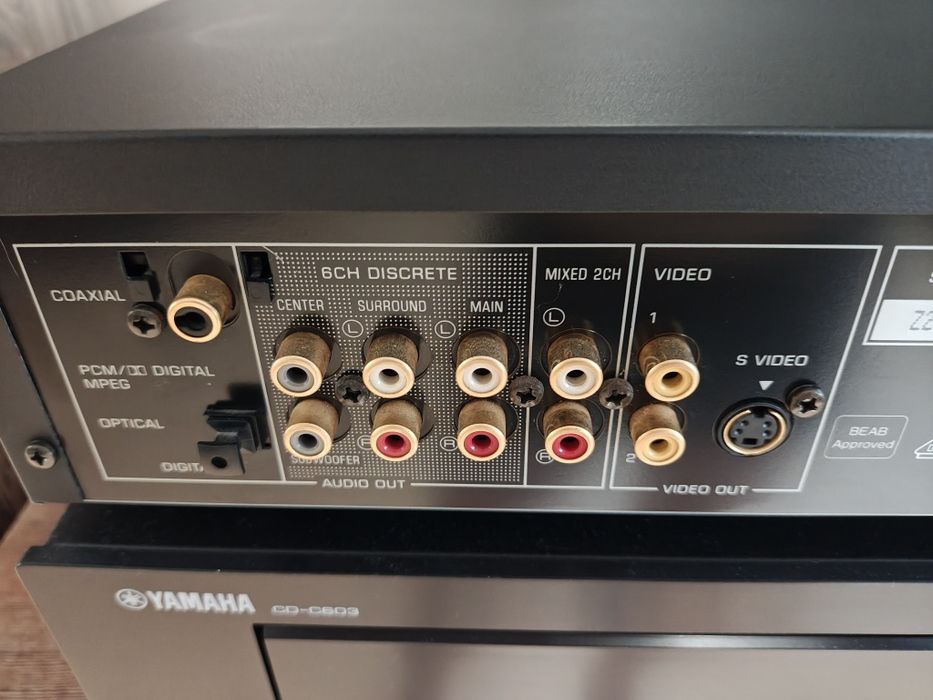 Odtwarzacz DVD,CD Yamaha DVD-S700 Made in Japan wysoki model top