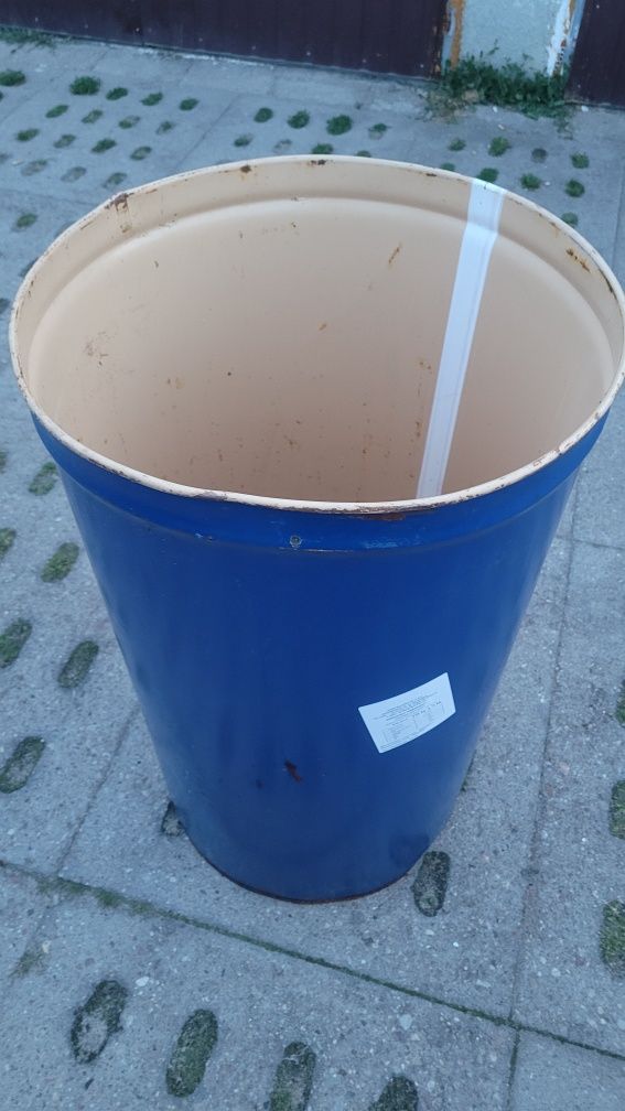Beczka na wodę ocynk malowana