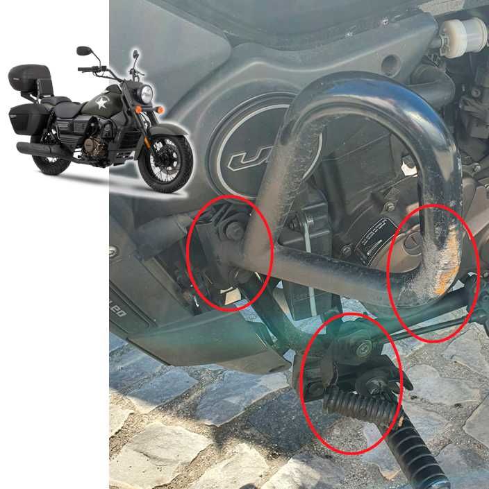 PEÇAS - Mota UM Renegade 125