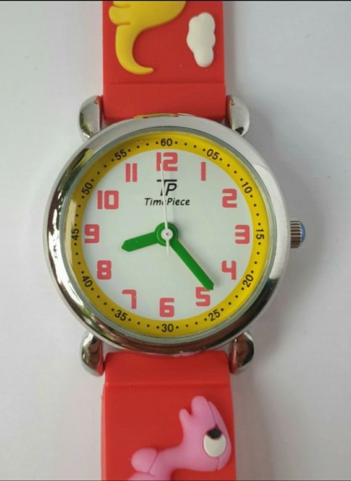 Zegarek TP Time Piece dla dziecka dinozaury kwarc