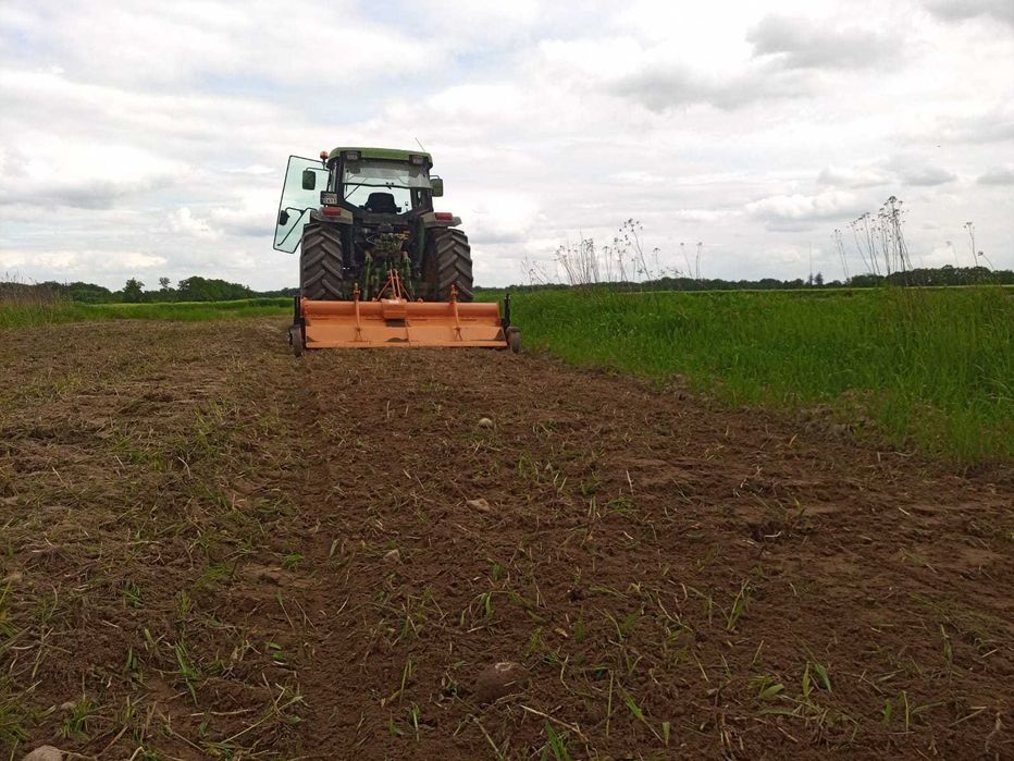 Glebogryzarka separacyjna rębak koszenie nieużytków koparko-ładowarka