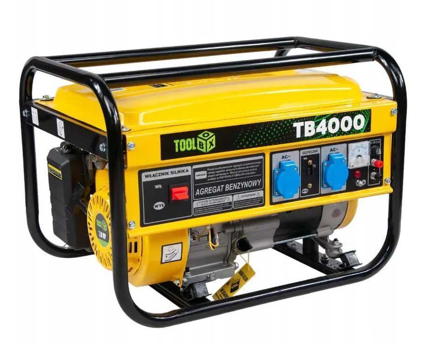 Генератор бензиновий Toolbox TB4000 3 - 3,3 кВт електрогенератор