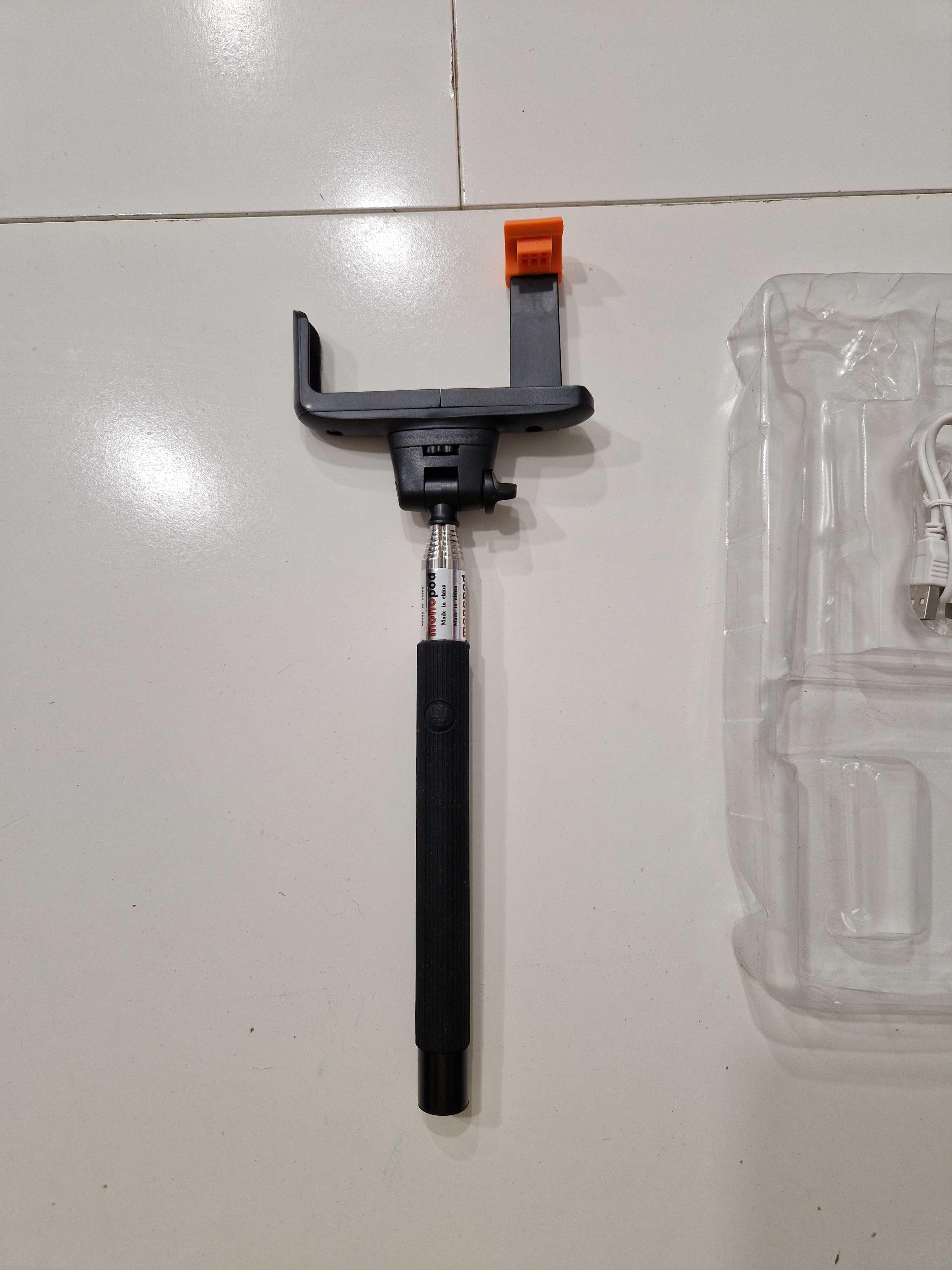 Selfie stick monopod bluetooth, solidny, długi - 100,5 cm  NOWY