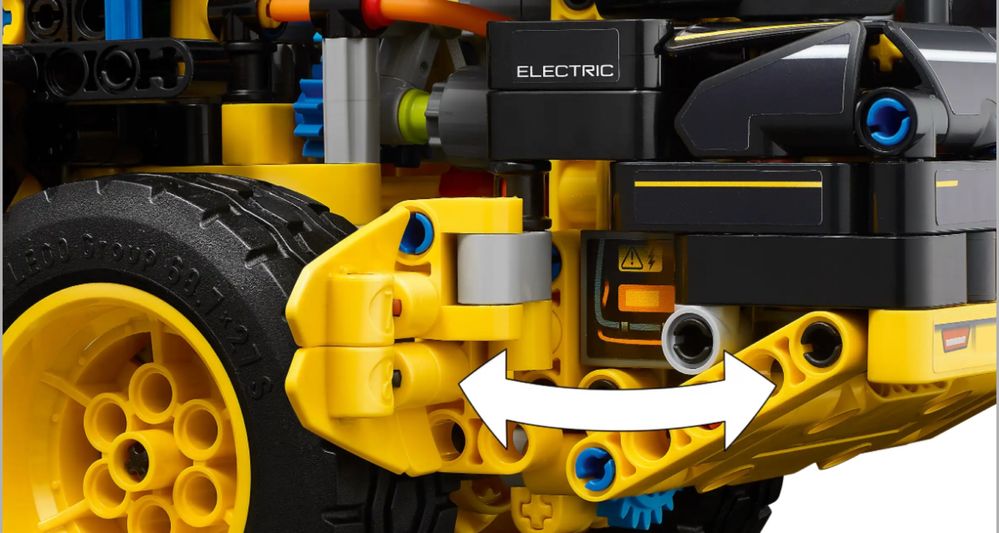 Конструктор LEGO Technic Volvo L120 Electric 973 елементи (42209)