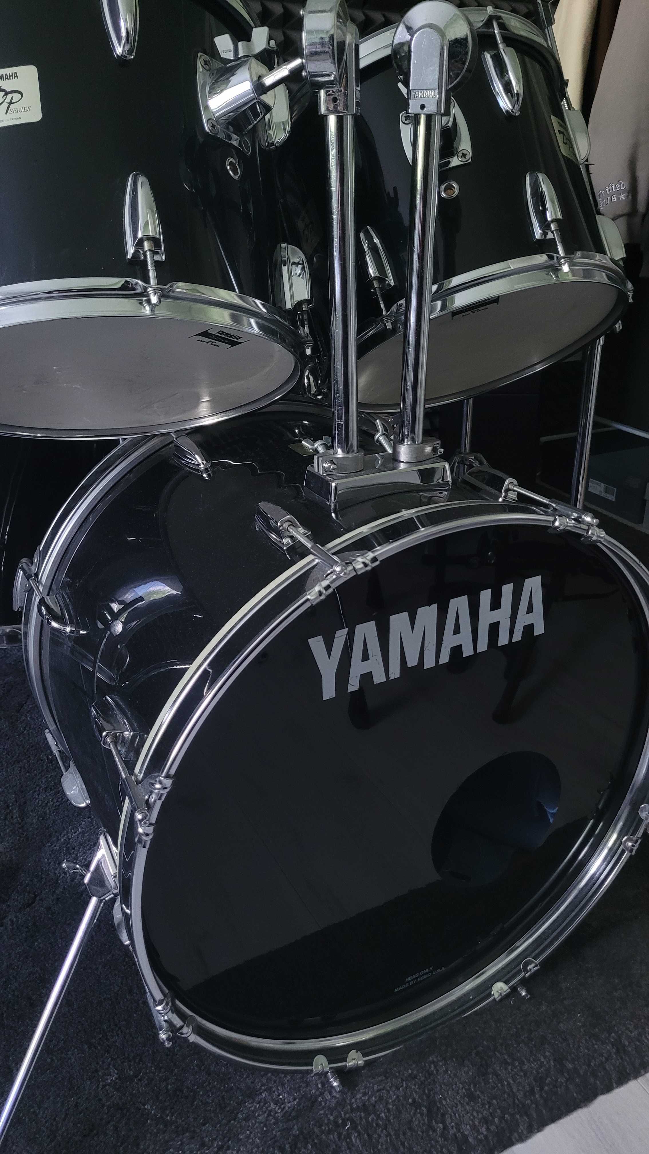 Perkusja YAMAHA DP series made in Taiwan + Hi-Hat meinl + ride i crash