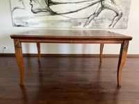 Stół drewniany, rozkładany, 160-290 cm x 110 cm.