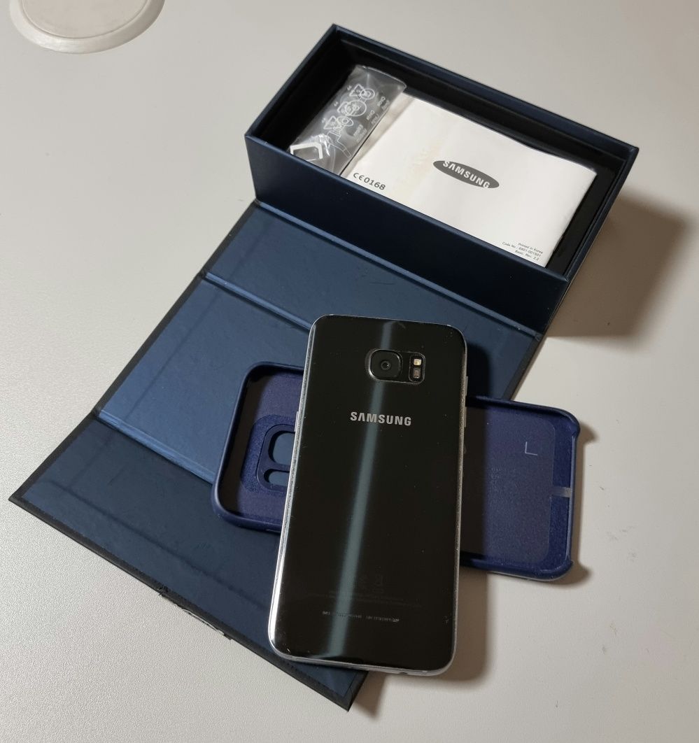 Samsung Galaxy S7 Edge - Preto IMPECÁVEL