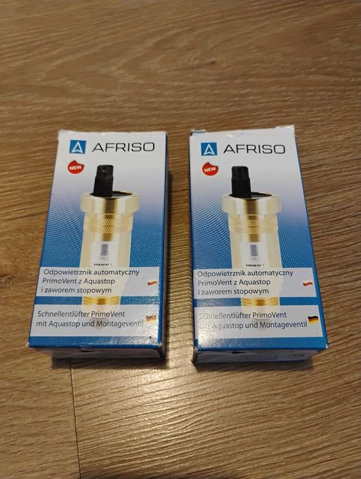 Afriso Odpowietrznik automatyczny Nowy 2szt.