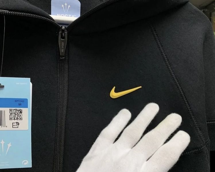 Кофта Nike tech fleece nocta Зіп худі найк теч фліз нокта Nike nocta