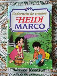 Caderneta de cromos "Heide Marco" - Falta 2 cromos