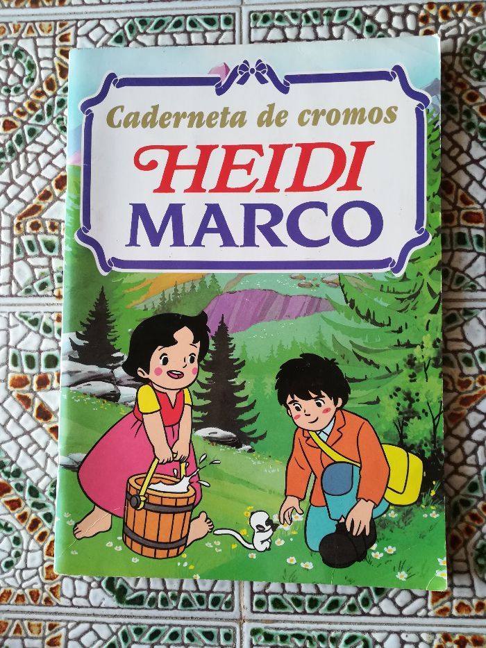 Caderneta de cromos "Heide Marco" - Falta 2 cromos