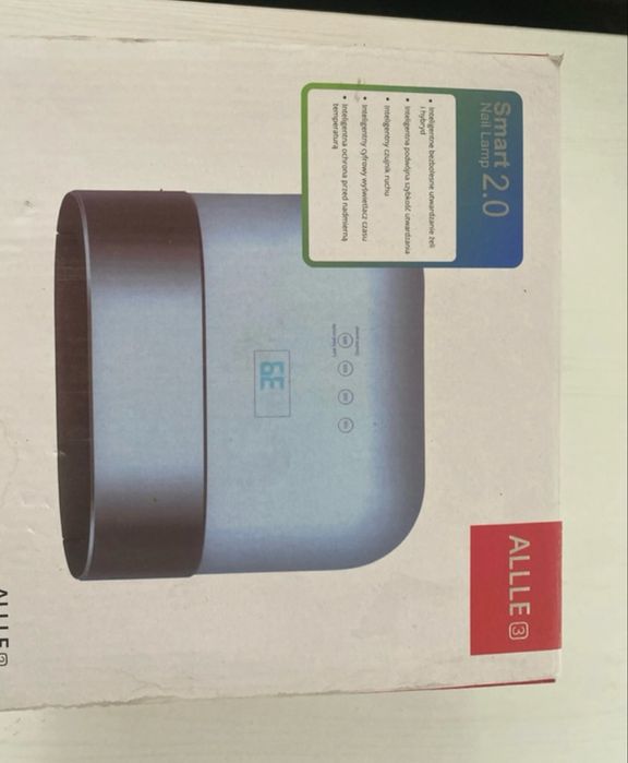 Lampa do paznokci,dual led smart plus gratisy, hybryda