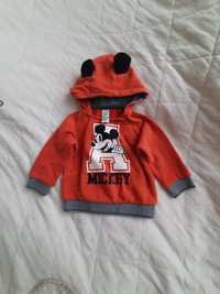 Bluza z kapturem Myszka Miki Disney C&A 74