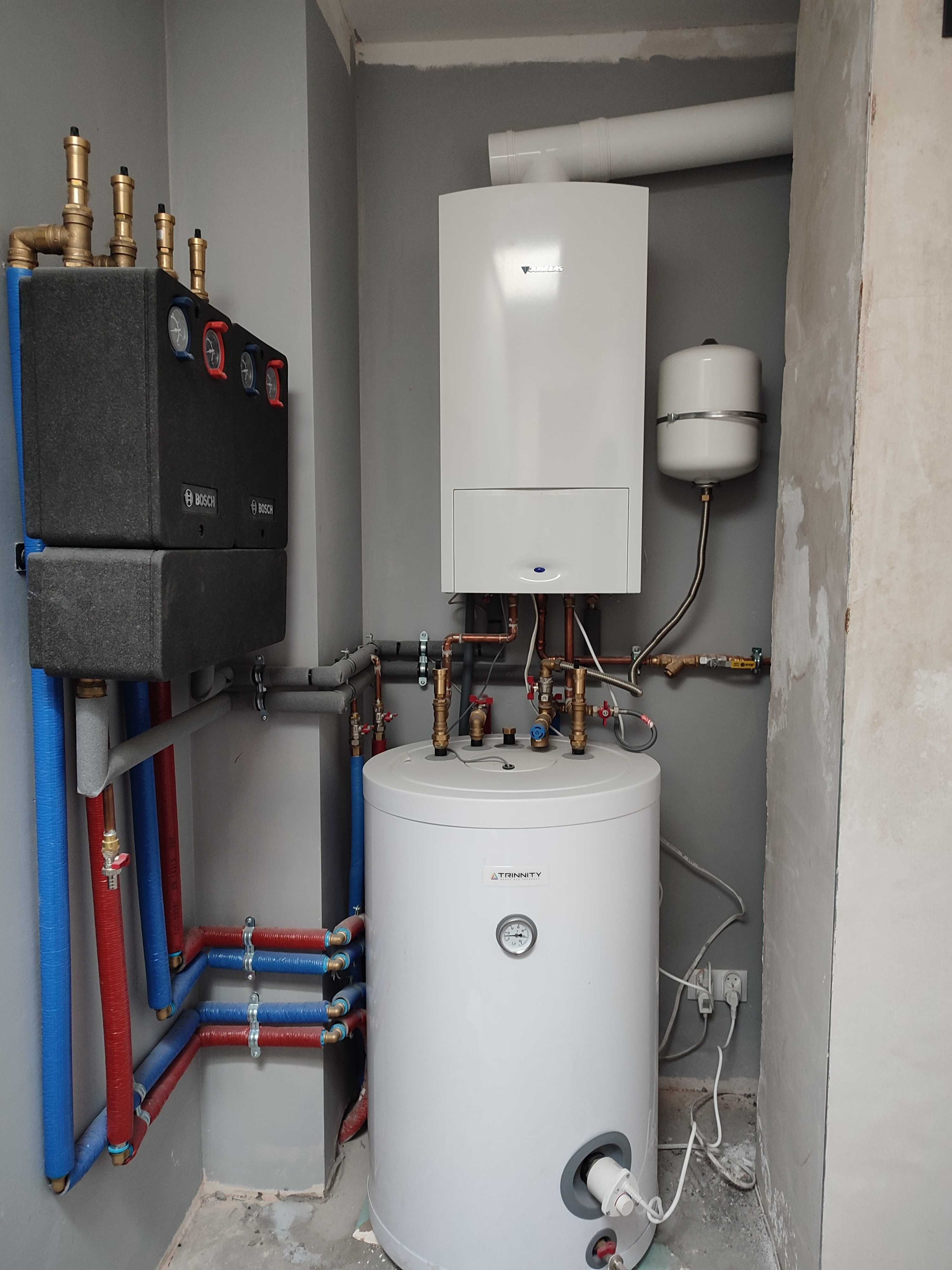 Hydraulik, Kompleksowe instalacje wod-kan,  PEX , PP , MIEDŻ  .  Śląsk