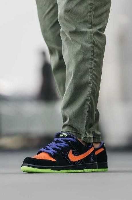 Мужские кроссовки Nike SB Dunk Low Night of Mischief Halloween 41-45