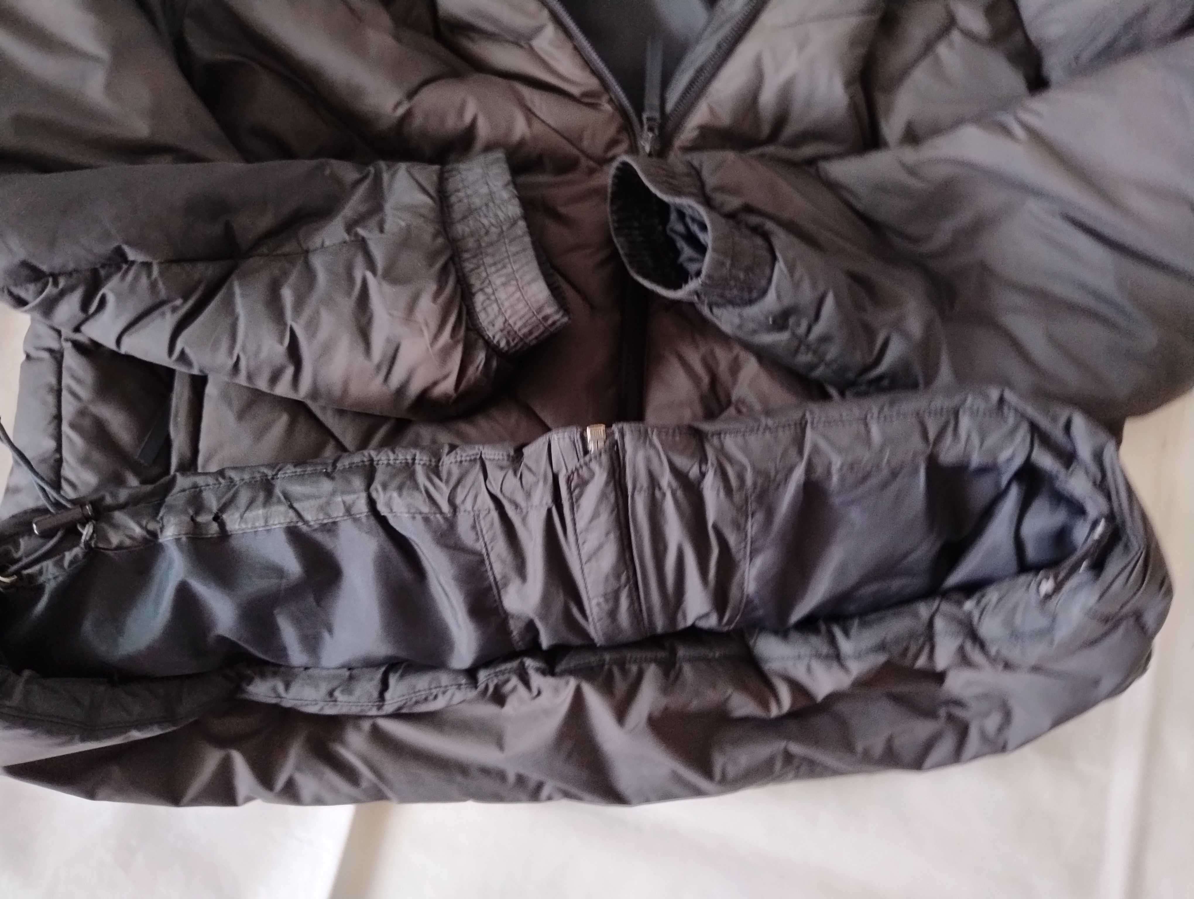 Sweter Jacob K.M. the origin, markowy XL, 50% wełna, kurtka Adidas L