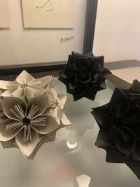 Flores Kusudama em origami