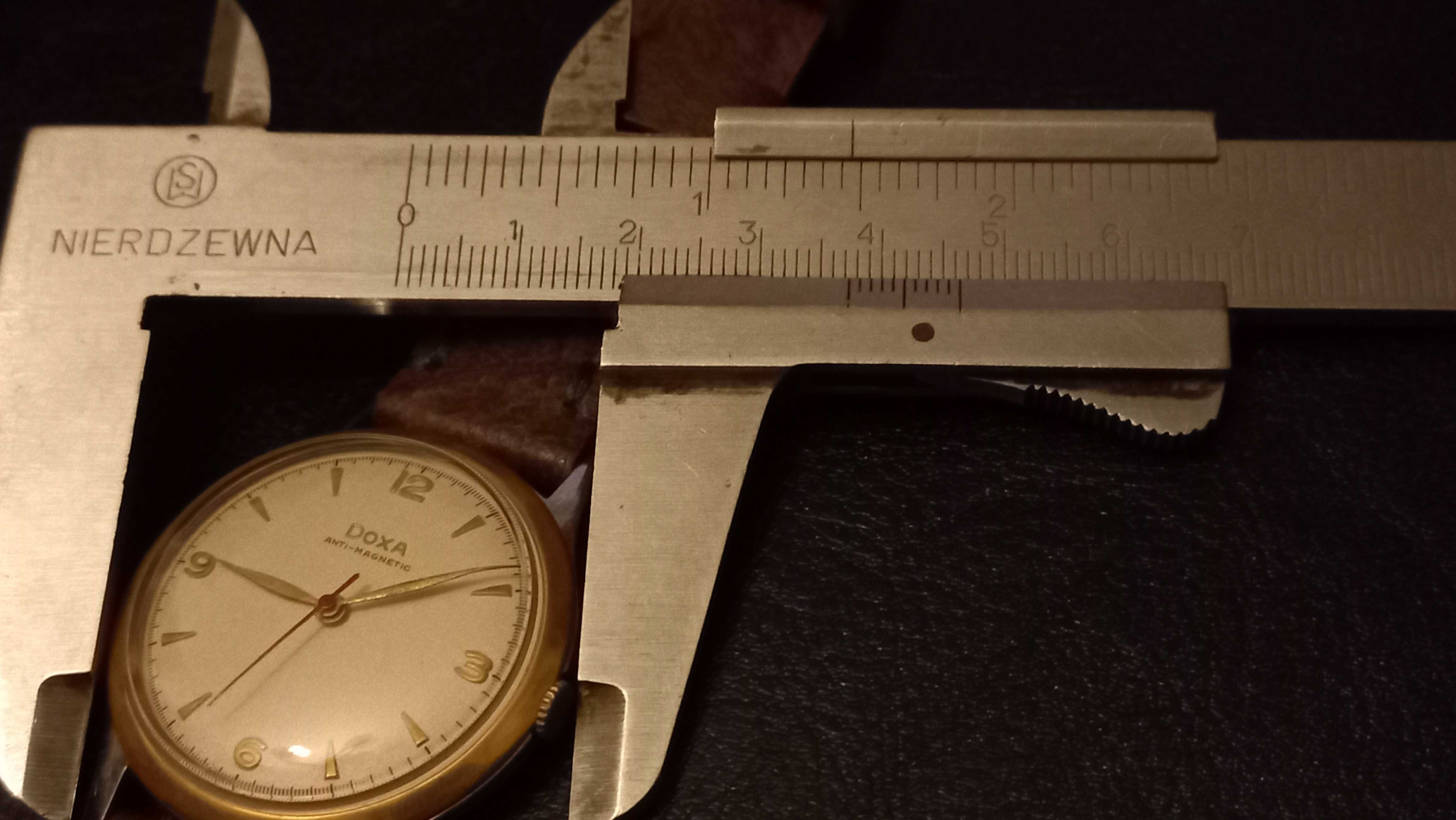 Sprzedam męski zegarek Doxa Antimagnetic duża linia 1955r