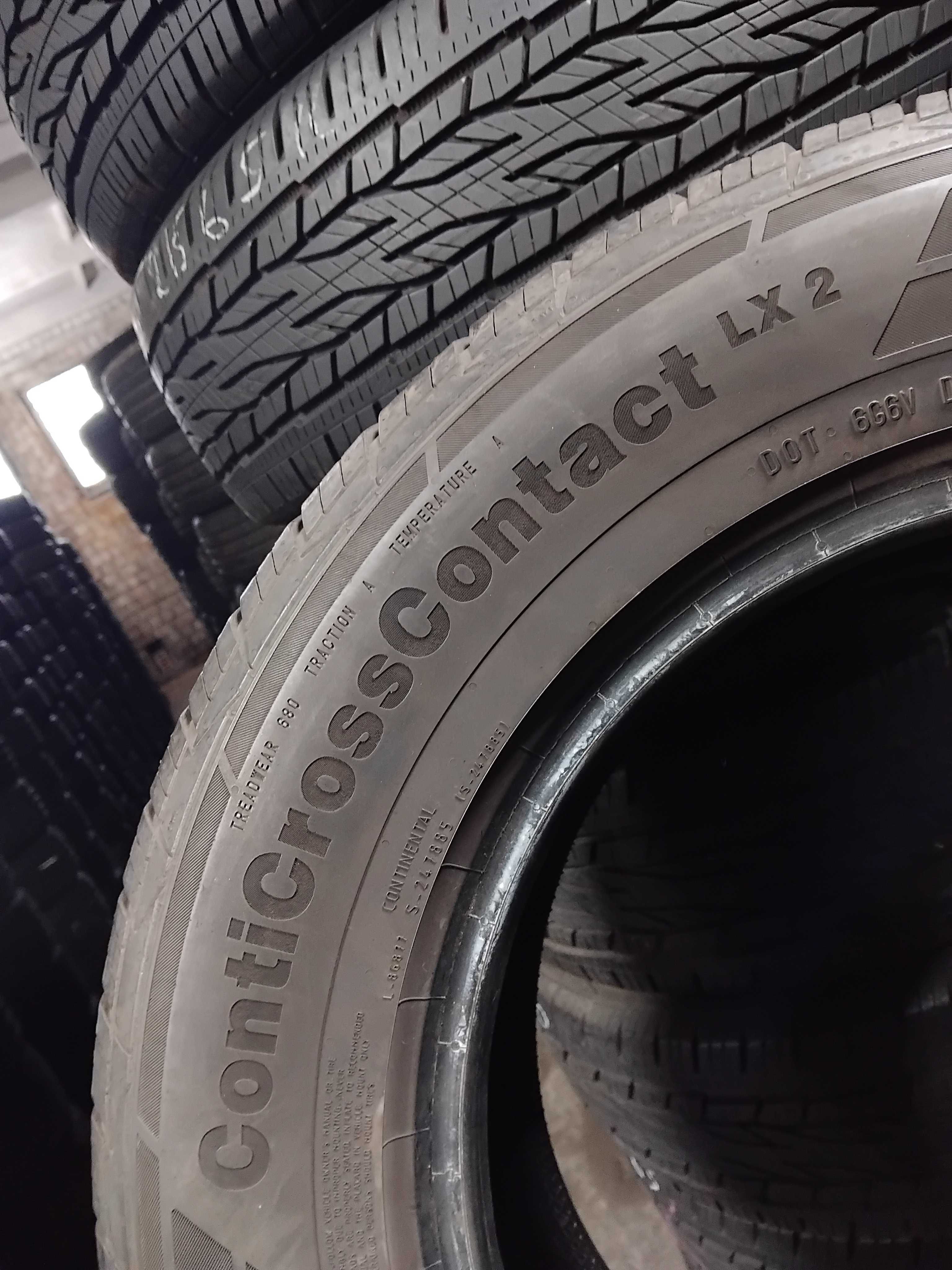 Шини бу 215/65 R16 Continental CrossContact LX2 Комплект Пара
