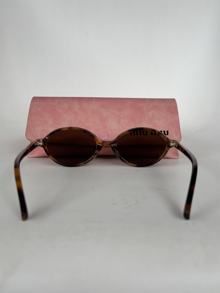 Oculos miu miu lentes castanhos