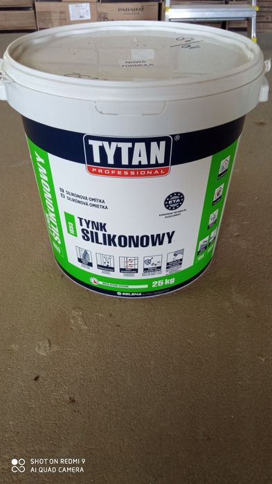 Tynk silikonowy Tytan 25 kg kolor 2232