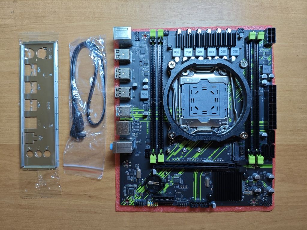 Материнськая плата Machinist X99 PR9. Проц 2650v4 / 2680v4. ОЗУ. Кулер