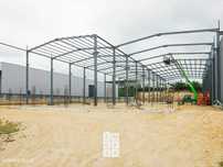 Pavilhão Industrial para construção, na ZI do Perm em Santa Maria d...