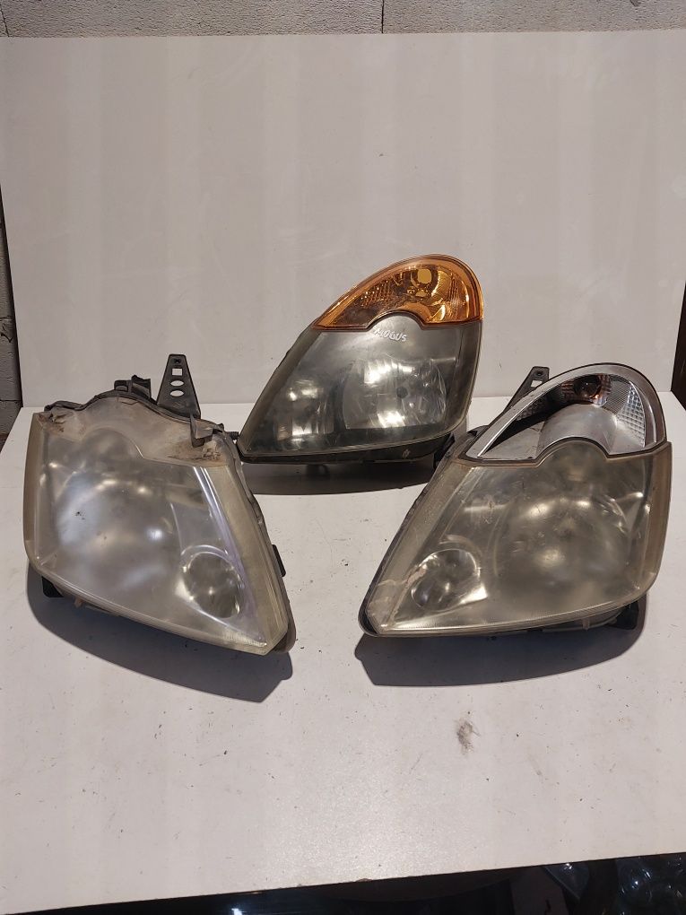 Renault modus lampa przednia przód reflektor prawa lewa prawy lewy