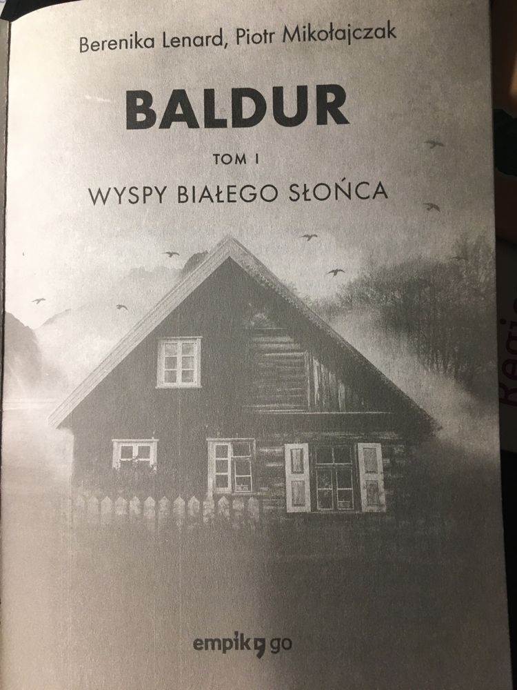 Baldur Wyspy białego słońca Berenika Lenard,Piotr Mikołajczak