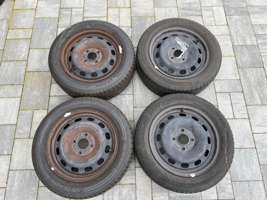 Koła Felgi Ford Fiesta MK7 4x108 195/55/R15 opony 7mm