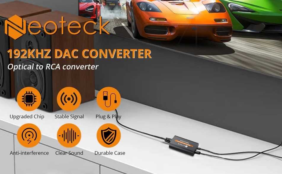 Цифро-аналоговый конвертер (DAC) Neoteck Hi-Res 192 кГц