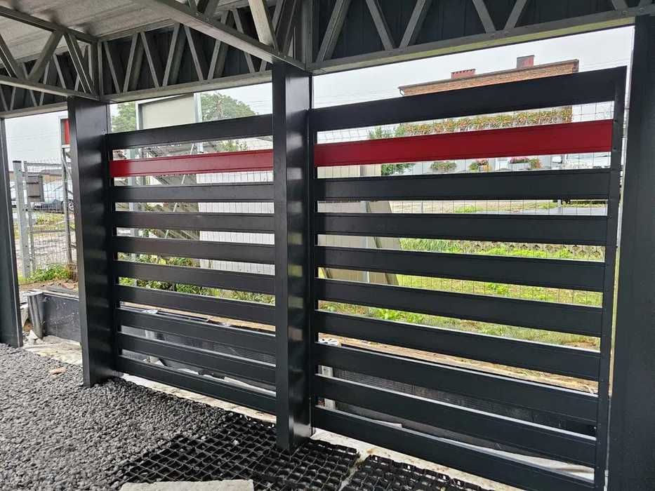 Garaż, wiata, carport na konstrukcji stalowej, taras, różne warianty
